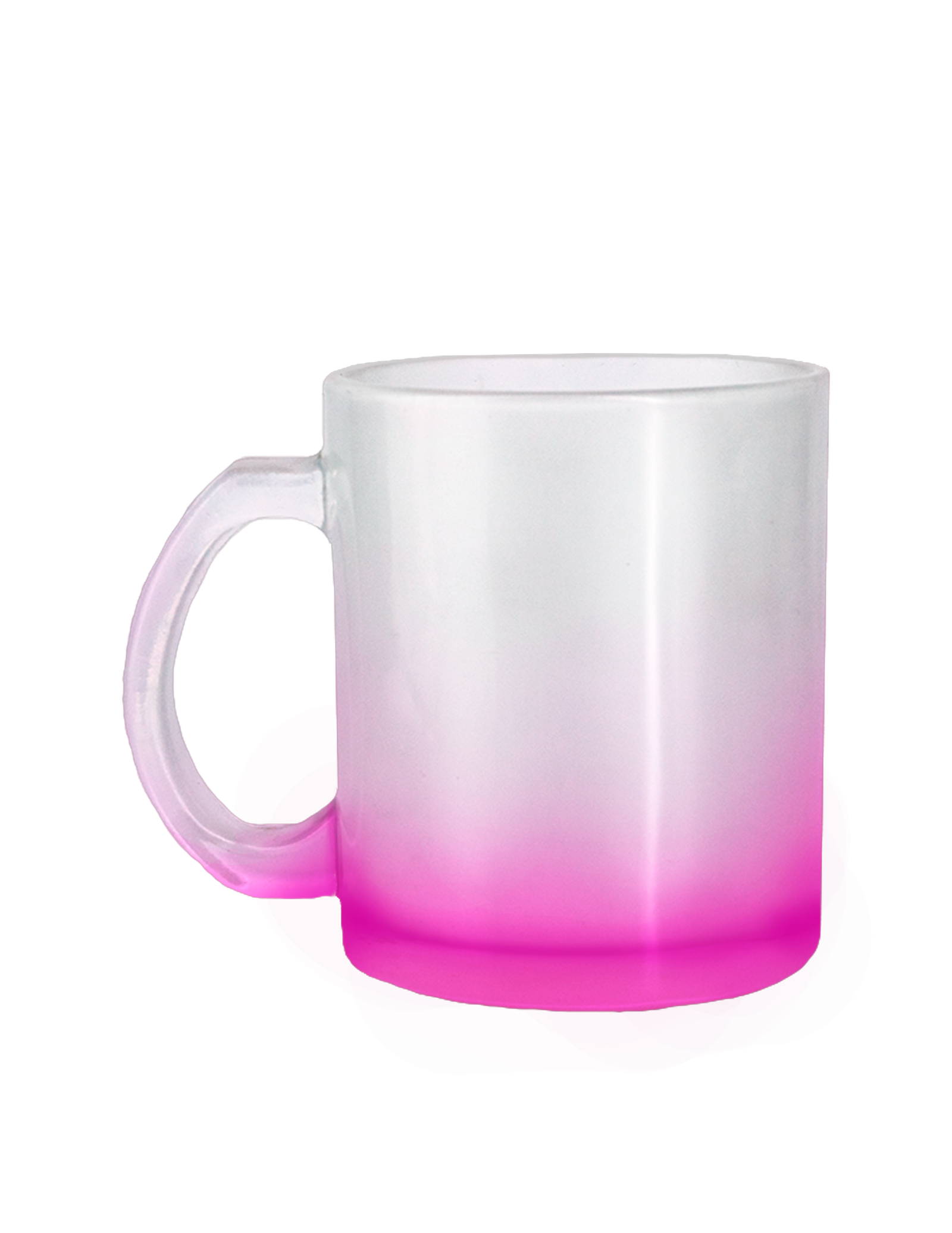 TAZA CRISTAL 10 OZ. SATINADO ROSA