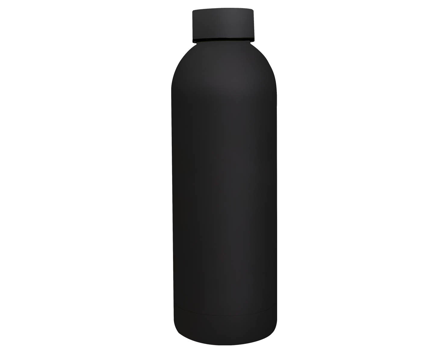 TERMO BOTELLA ACERO MONACO 500 ML NEGRO