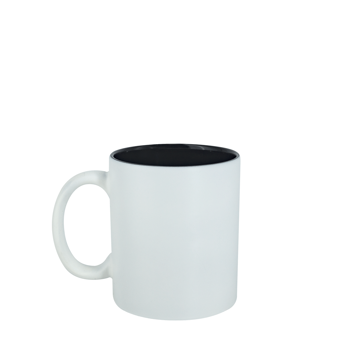 TAZA NEGRO/BLANCO GRAB LASER 11OZ