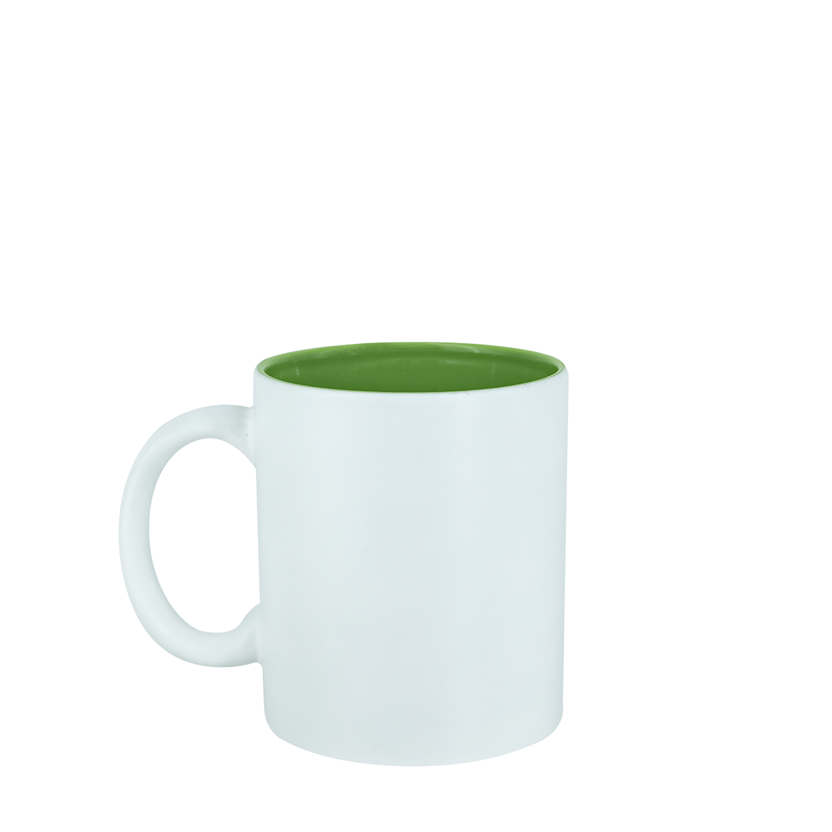 TAZA VERDE/BLANCO GRAB LASER 11OZ