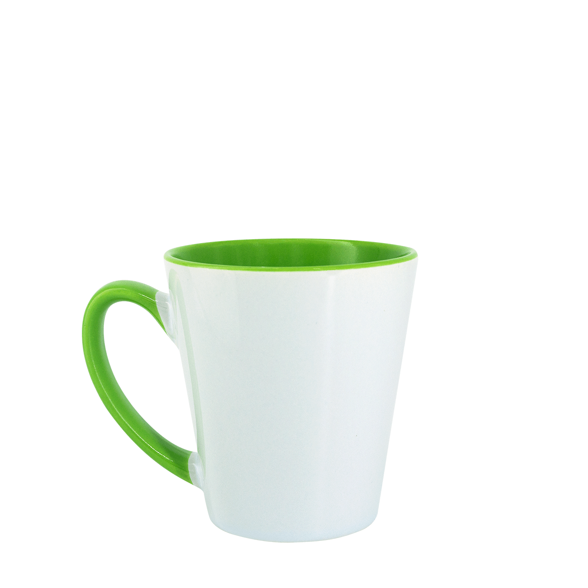 TAZA CONICA INT/ASA VERDE 12 OZ