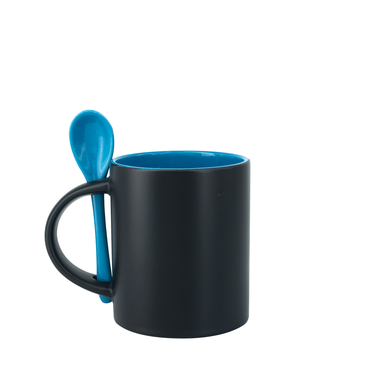 TAZA CUCHARA MAGICA INT/AZUL CIELO