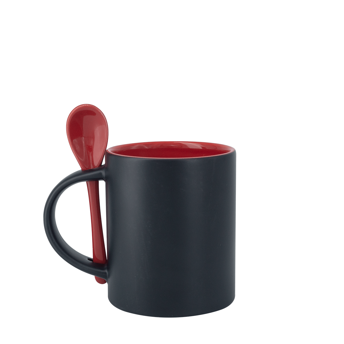 TAZA CUCHARA MAGICA INT/ROJO