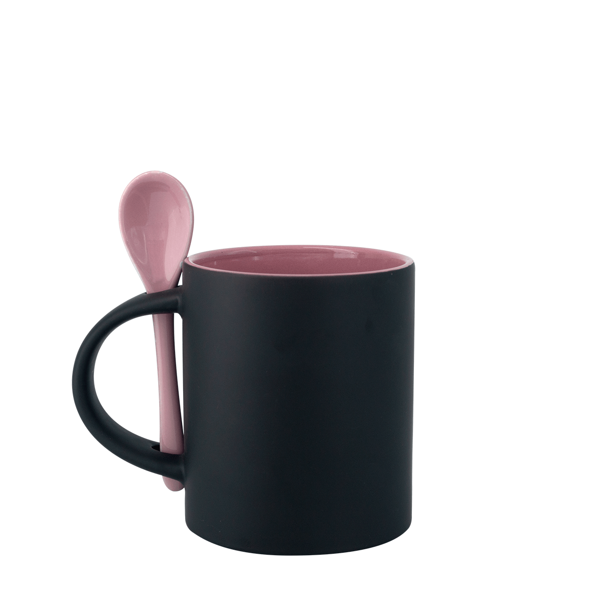 TAZA CUCHARA MAGICA INT/ROSA