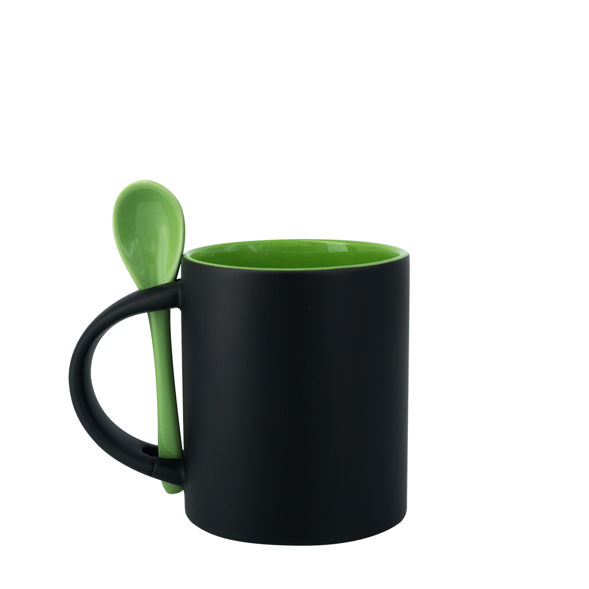 TAZA CUCHARA MAGICA INT/VERDE