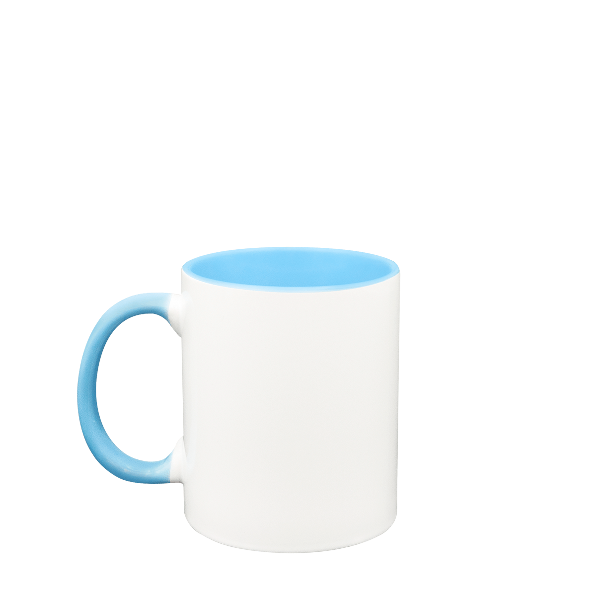 TAZA INTERIOR/ASA AZUL CLARO 11 OZ