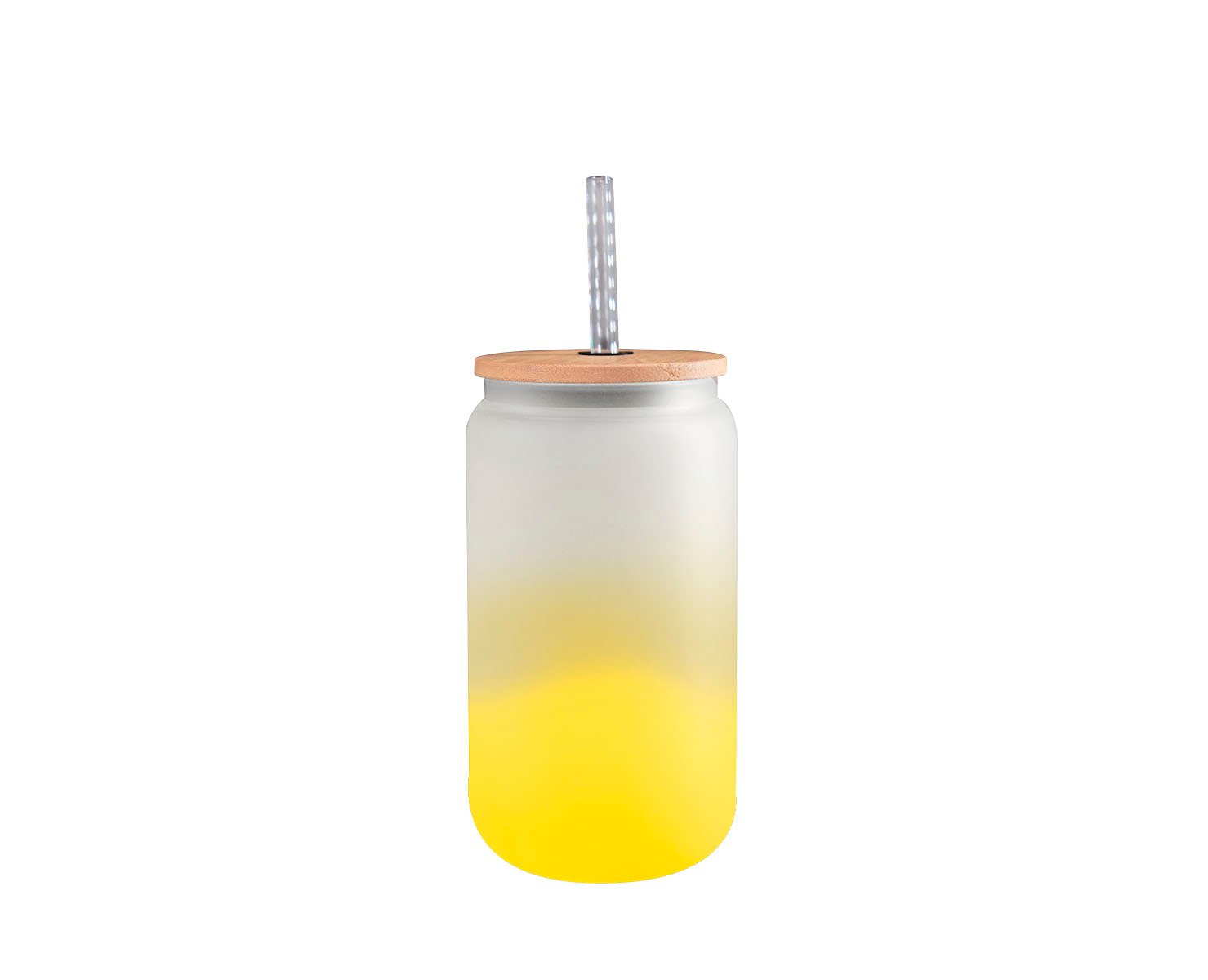 BOTELLA BOROSILICATO CANDY 500 ML AMARIL