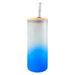 BOTELLA BOROSILICATO FLORIDA 650ML AZUL