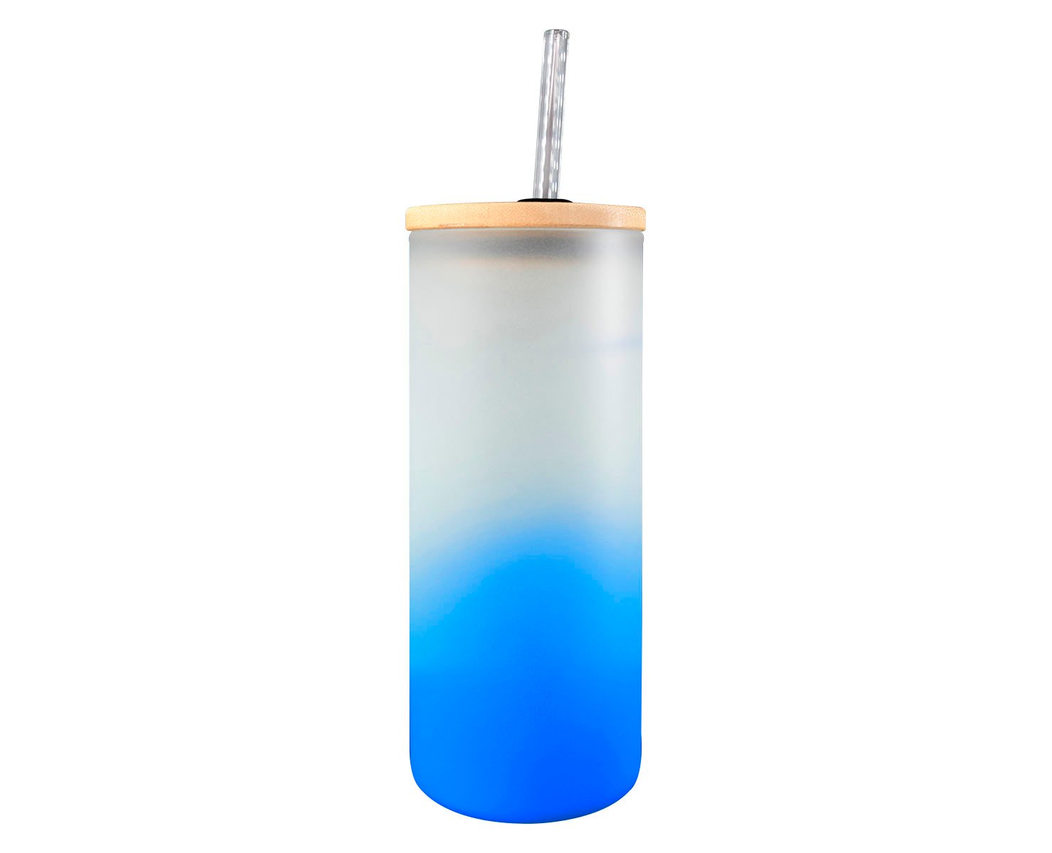 BOTELLA BOROSILICATO FLORIDA 650ML AZUL