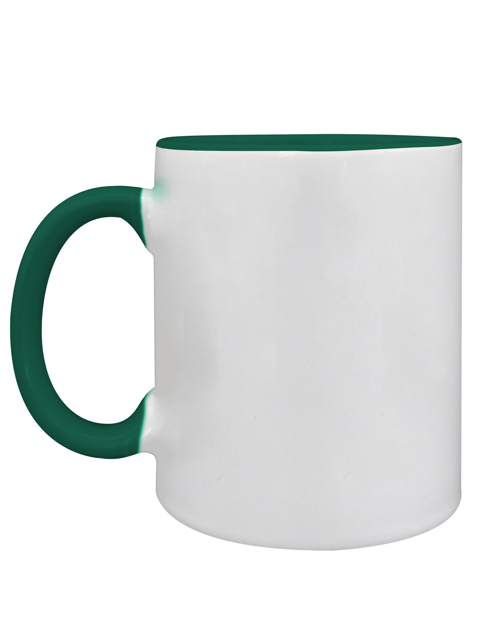 TAZA INTERIOR/ASA VERDE OBSCURO 11 OZ
